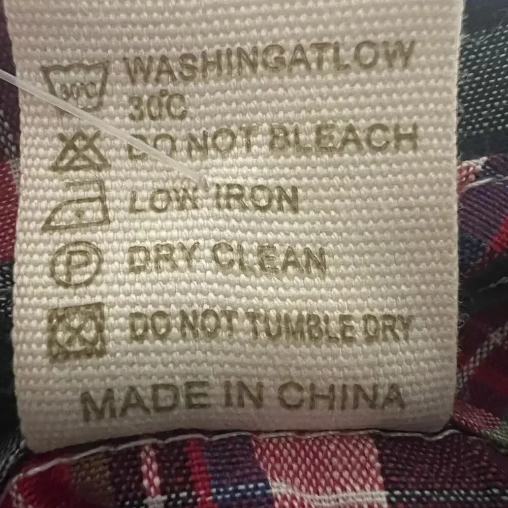 Kids Tales Plaid Dress shirt size 5